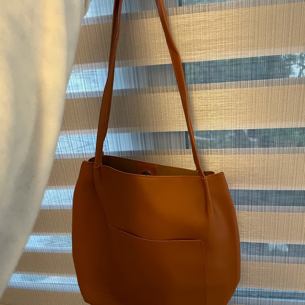 Rust shoulder purse - Picture 2 of 6